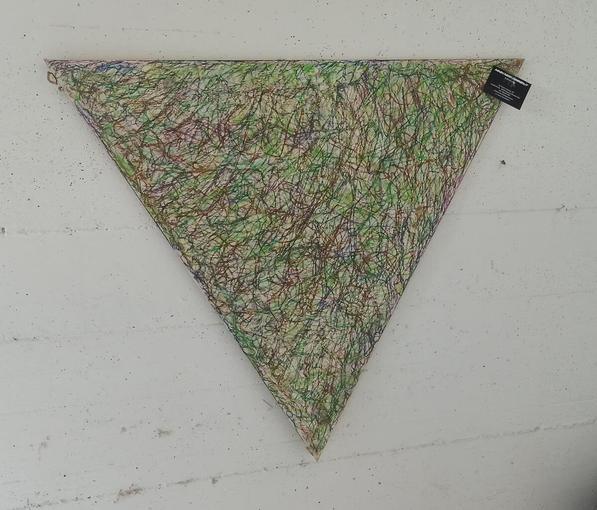 Triangolo - pastelli a olio - n. 2 - Triangoli - pastelli a olio