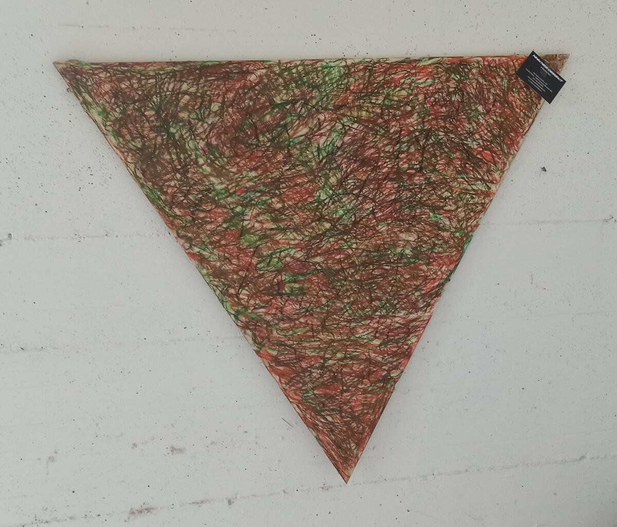 Triangolo - pastelli a olio - n. 9 - Triangoli - pastelli a olio