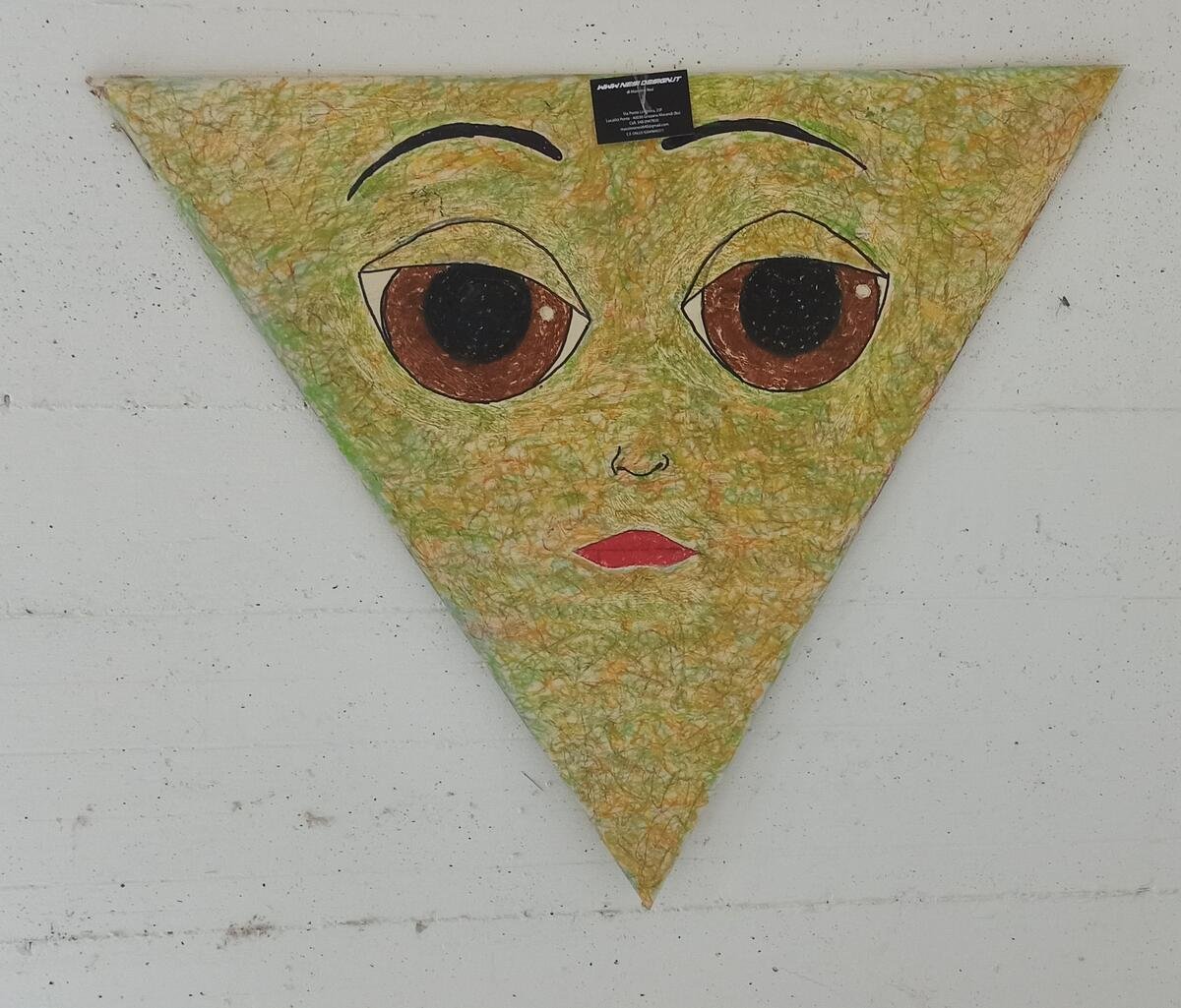 Triangolo - pastelli a olio - n. 10 - Triangoli - pastelli a olio