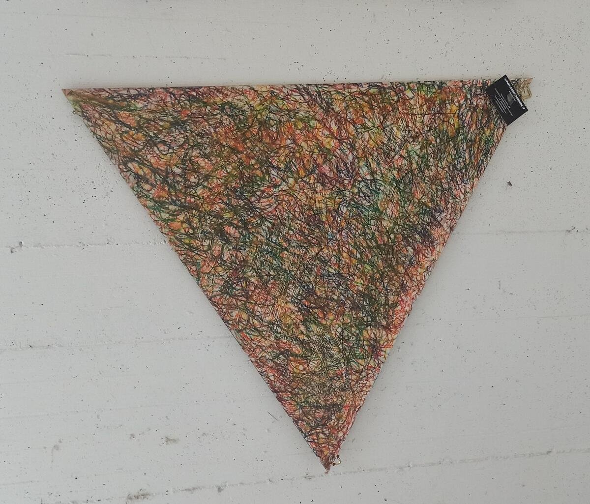 Triangolo - pastelli a olio - n. 11 - Triangoli - pastelli a olio